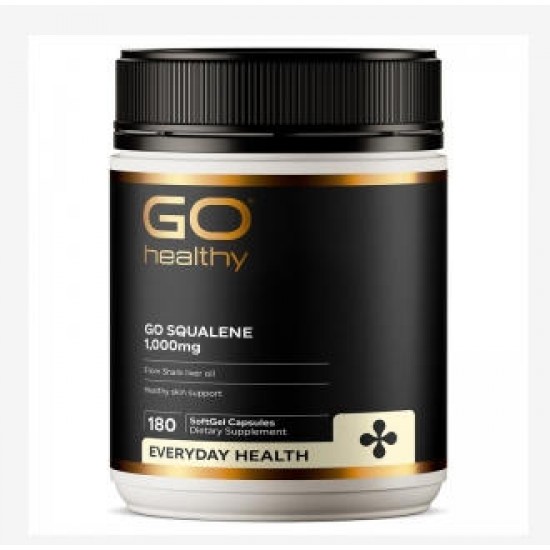 Go Healthy 高之源角鲨烯 1,000mg 180 粒 Go Healthy 高之源角鲨烯 1,000mg 180 粒